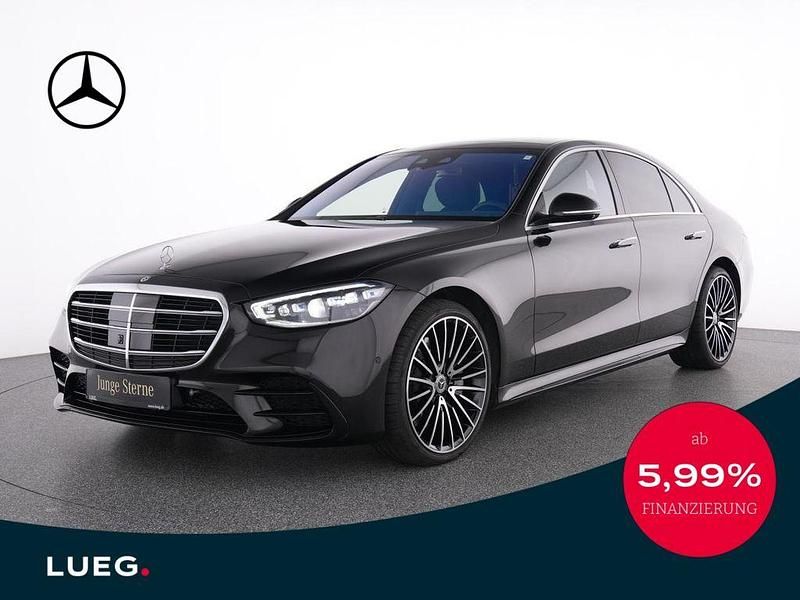Schwarz Gebraucht 2022 Mercedes S580 Limousine | 94.885 € (Guter Preis) - Bild 1/4