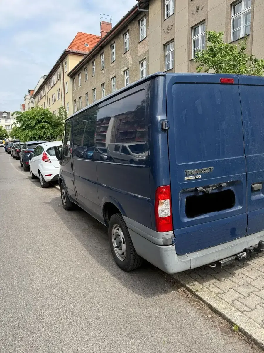 Occasion Ford Transit 85 ch (62 kW) 2008 Bleue Monospace