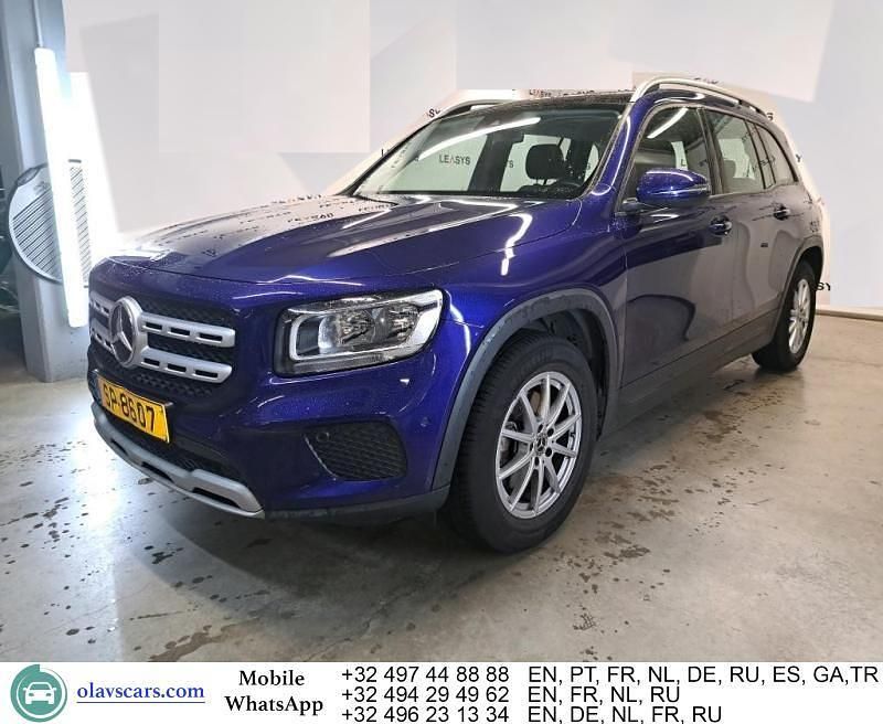 Blau Gebraucht 2021 Mercedes GLB200 SUV | 26.257 € (Superpreis) - Bild 1/4