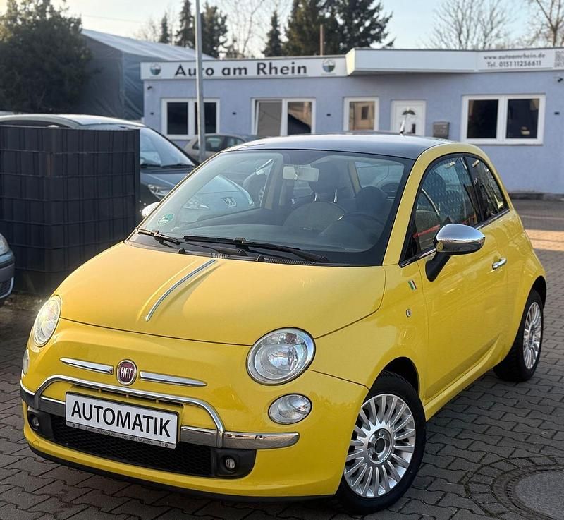 Gebraucht Fiat 500 Lounge 69 PS (50 kW) 2010 Gelb Kleinwagen