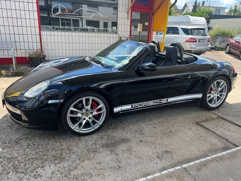 Schwarz Gebraucht 2009 Porsche Boxster S Cabrio | 39.990 € (Teuer) - Bild 1/4