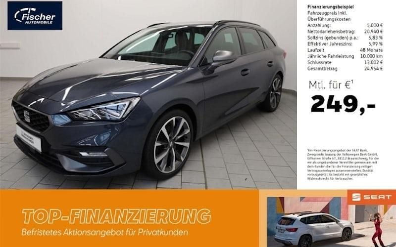 Grau Gebraucht 2022 Seat Leon ST FR Kombi | 24.980 € (Fairer Preis) - Bild 1/4