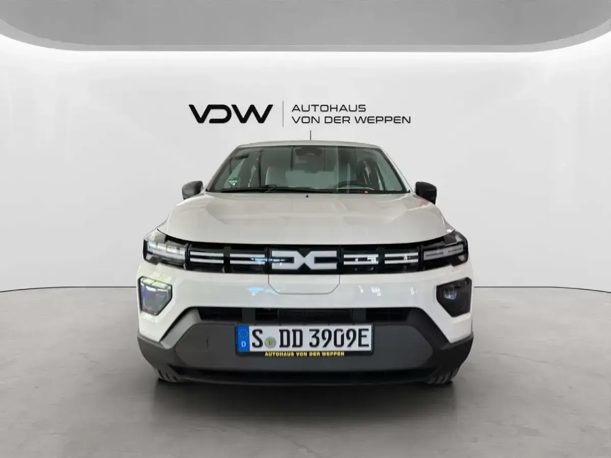 Ny Dacia Spring Expression 47 kW (65 HK) 2025 Hvid Hatchback