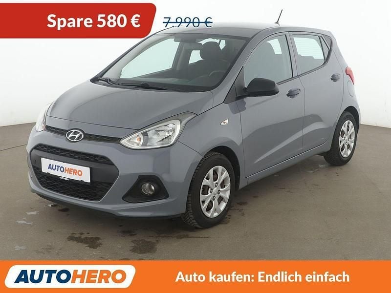 Gebraucht Hyundai i10 Basis 67 PS (49 kW) 2014 Grau Kleinwagen