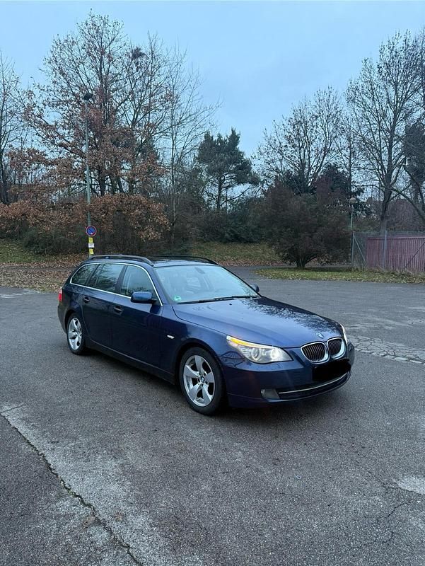 Blau Gebraucht 2007 BMW 525 Kombi | 4.990 € (Guter Preis) - Bild 1/4