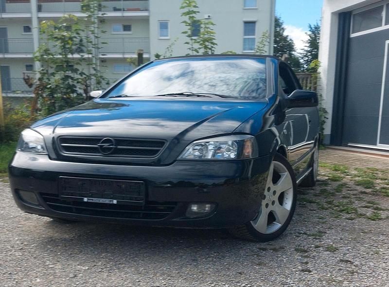 Schwarz Gebraucht 2003 Opel Astra Cabriolet Cabrio | 1.650 € (Fairer Preis) - Bild 1/4