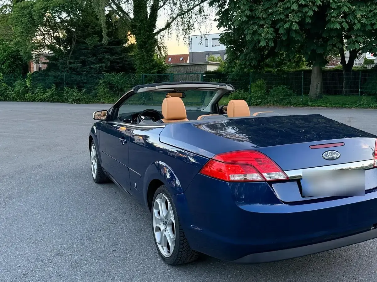 Gebraucht Ford Focus Cabriolet 145 PS (106 kW) 2008 Blau Cabrio
