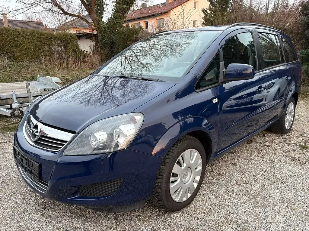 Gebraucht Opel Zafira Family 150 PS (110 kW) 2012 Blau Van / Kleinbus