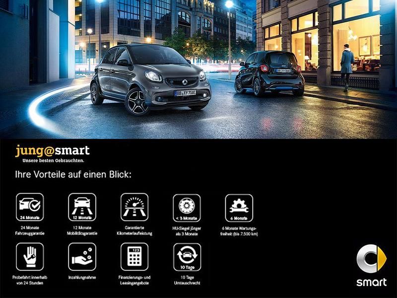 Gebraucht Smart ForFour Electric Drive 60 kW (82 PS) 2022 Schwarz Limousine
