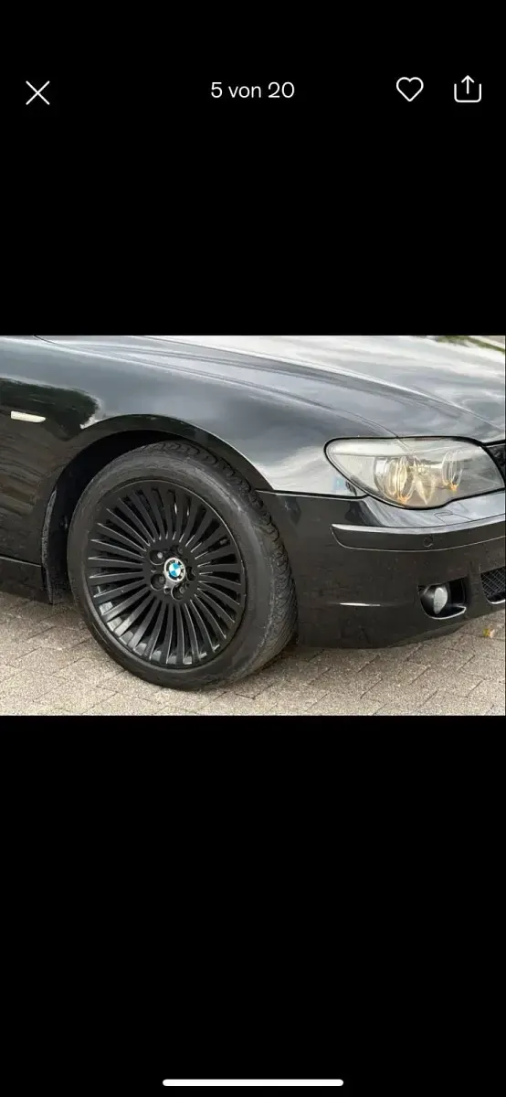 Gebraucht BMW 730 245 PS (180 kW) 2006 Schwarz Limousine