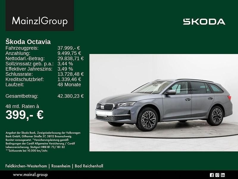 Neu Skoda Octavia 150 PS (110 kW) 2026 Grau Kombi