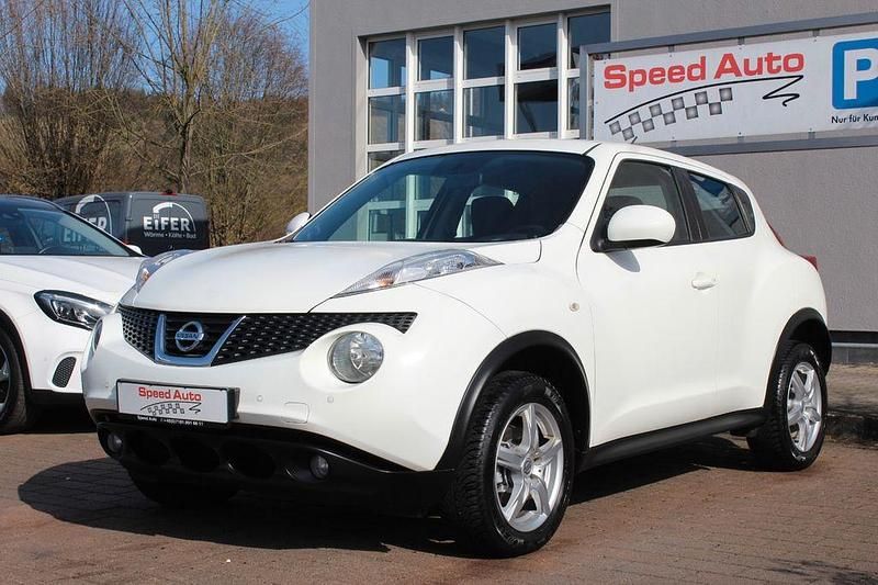 Gebraucht Nissan Juke Acenta 117 PS (86 kW) 2012 Weiß SUV