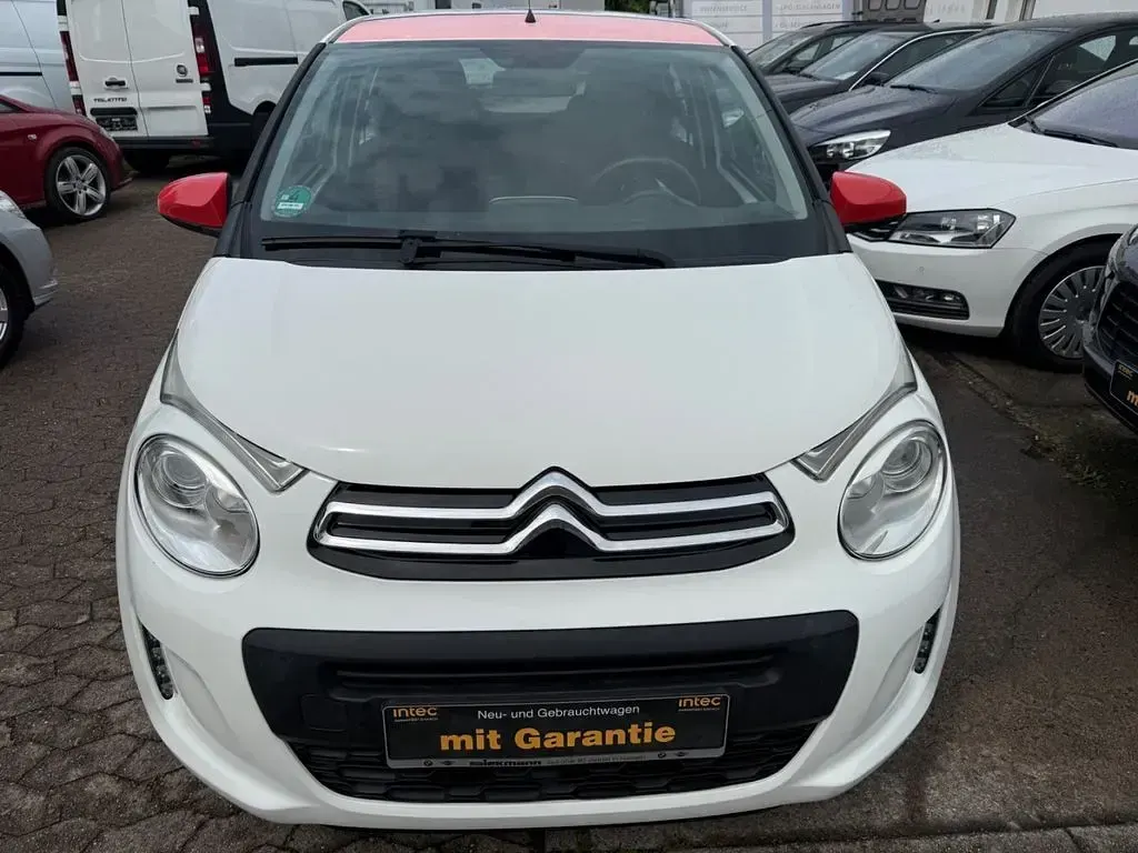 Gebraucht Citroën C1 SELECTION 82 PS (60 kW) 2016 Weiß Kleinwagen