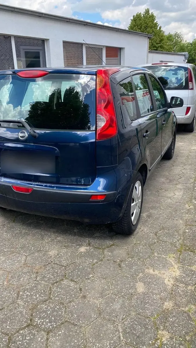 Gebraucht Nissan Note Acenta 110 PS (80 kW) 2006 Blau Kleinwagen