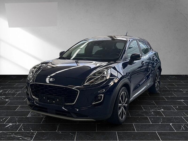 Blau Gebraucht 2020 Ford Puma Titanium SUV | 19.089 € (Etwas zu teuer) - Bild 1/4