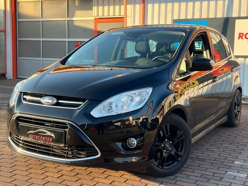 Schwarz Gebraucht 2015 Ford C-MAX Titanium Van / Kleinbus | 6.900 € (Fairer Preis) - Bild 1/4