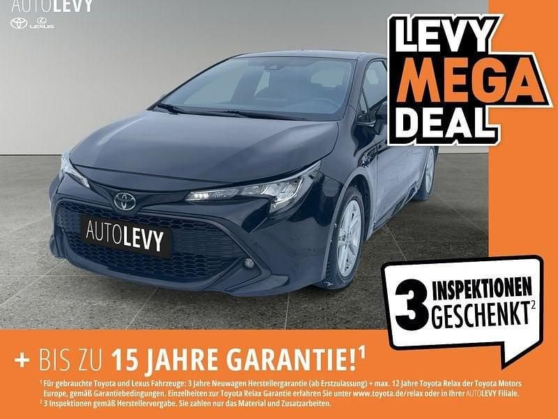 Black mica / ink (metallic) Gebraucht 2021 Toyota Corolla Comfort Limousine | 15.888 € (Fairer Preis) - Bild 1/4