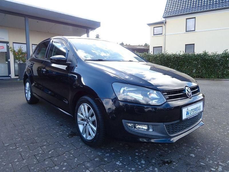 Gebraucht VW Polo Style 69 PS (50 kW) 2011 Schwarz Kleinwagen
