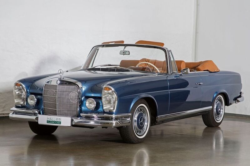 Gebraucht Mercedes 220 SE 120 PS (88 kW) 1965 387 blaumetallic Cabrio