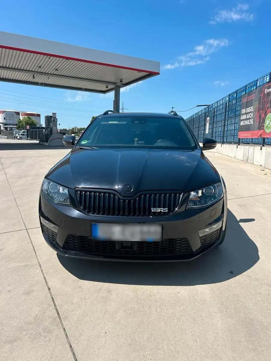 Gebraucht Skoda Octavia vRS 184 PS (135 kW) 2014 Schwarz Kombi