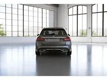 Gebraucht Mercedes C220 AMG 194 PS (142 kW) 2021 Selenitgrau metallic Limousine