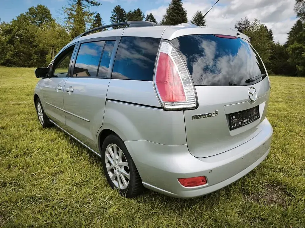 Gebraucht Mazda 5 116 PS (85 kW) 2009 Silber Van / Kleinbus