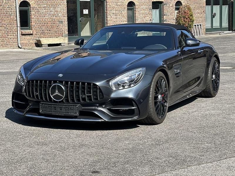 Magnetitschwarz metallic Gebraucht 2018 Mercedes AMG GT AMG Cabrio | 99.790 € (Fairer Preis) - Bild 1/4
