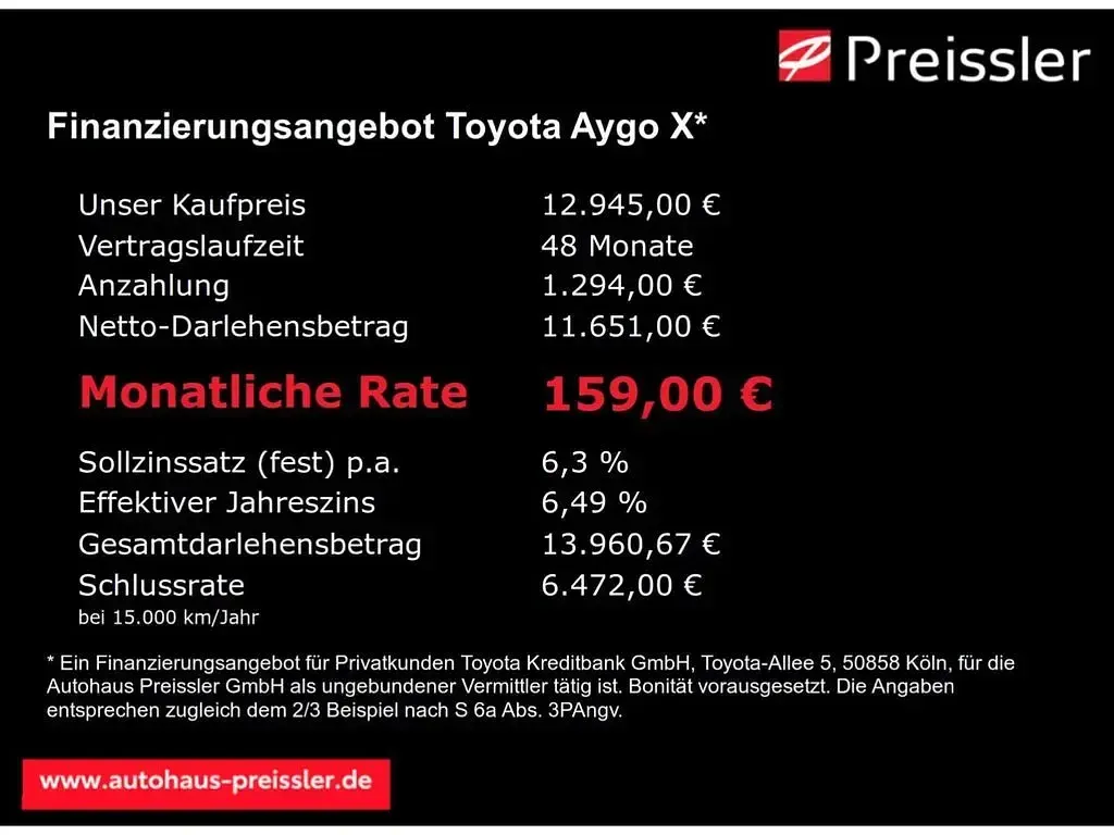 Gebraucht Toyota Aygo X Play 72 PS (52 kW) 2023 Weiß SUV