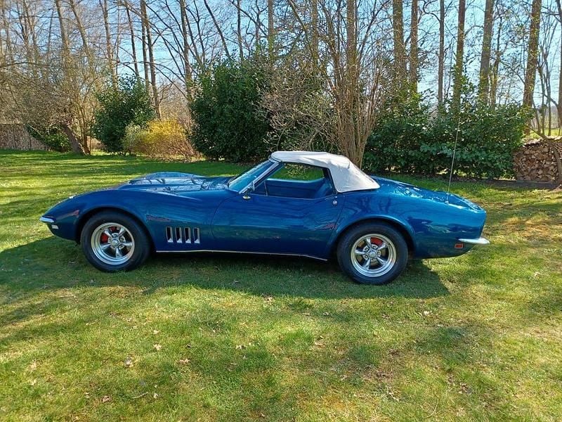Gebraucht Corvette C3 300 PS (220 kW) 1968 Blau Cabrio