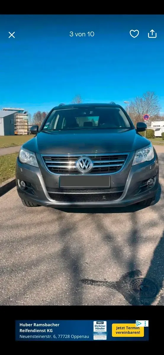 Gebraucht VW Tiguan 150 PS (110 kW) 2010 Braun SUV