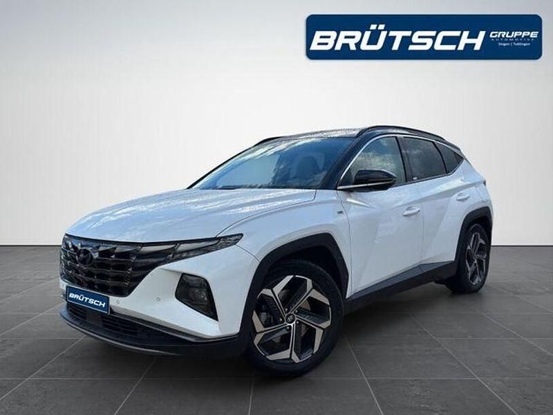 Polar white / phantom black / sol Gebraucht 2021 Hyundai Tucson Prime SUV | 28.780 € - Bild 1/1