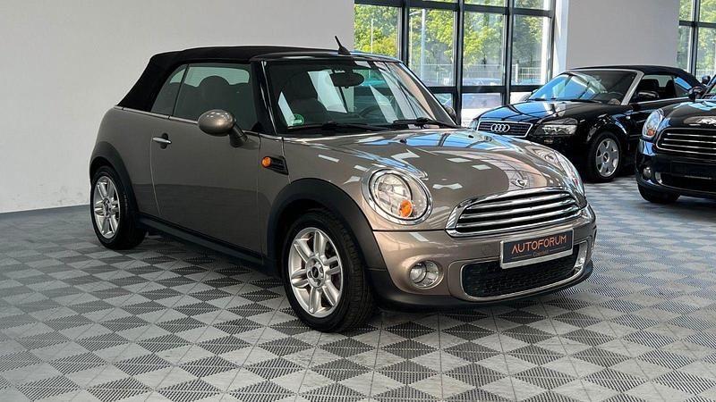Silber Gebraucht 2012 Mini Cooper D Cabriolet Cabrio | 5.444 € (Guter Preis) - Bild 1/4