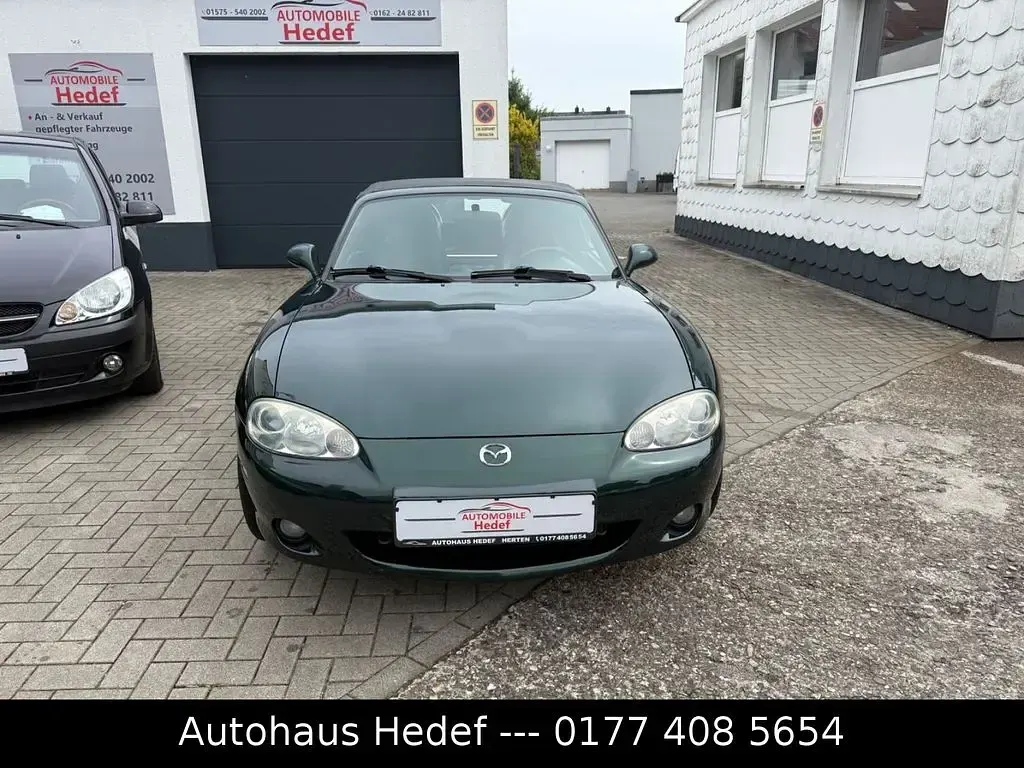 Gebraucht Mazda MX5 145 PS (106 kW) 2001 Grün Cabrio