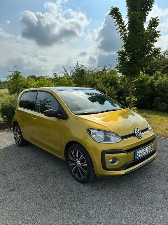 Gebraucht VW up! high up! 90 PS (66 kW) 2017 Gold Kleinwagen