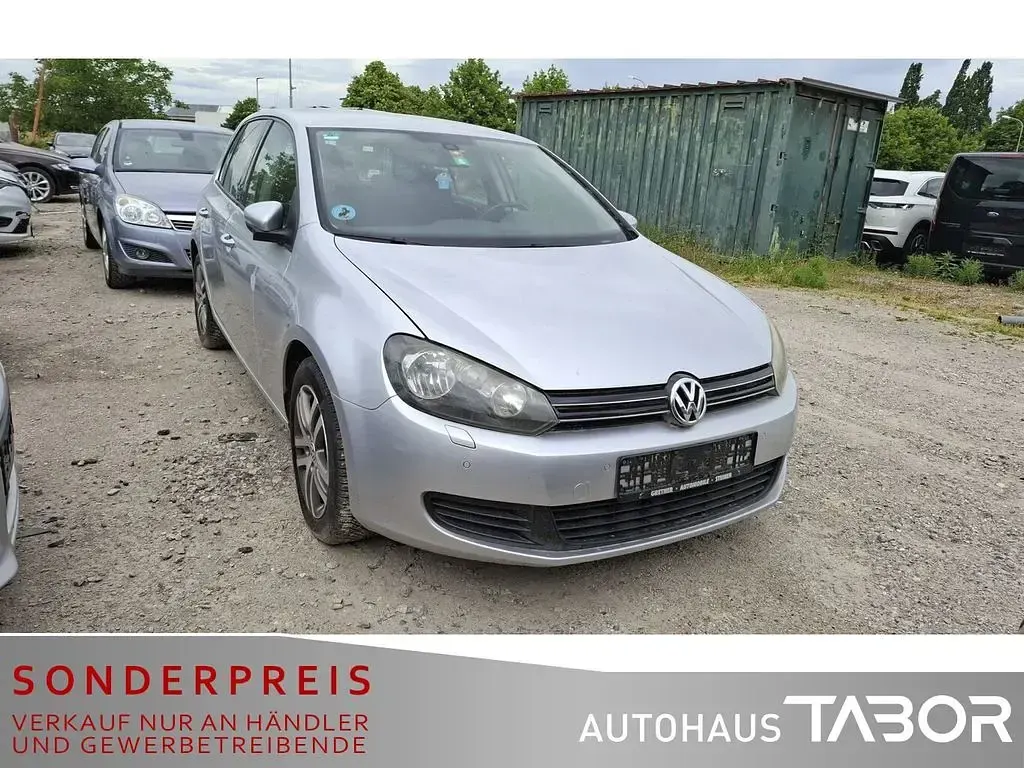 Gebraucht VW Golf VI 102 PS (75 kW) 2009 Reflexsilber Kleinwagen