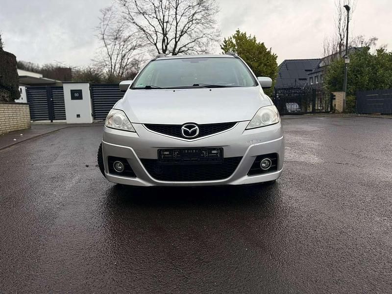 Gebraucht Mazda 5 Active 143 PS (105 kW) 2010 Satinsilber metallic Van / Kleinbus