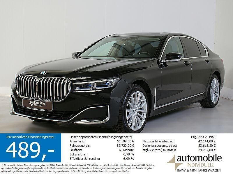 Schwarz Gebraucht 2019 BMW 730 Sport Line Limousine | 44.840 € (Fairer Preis) - Bild 1/4