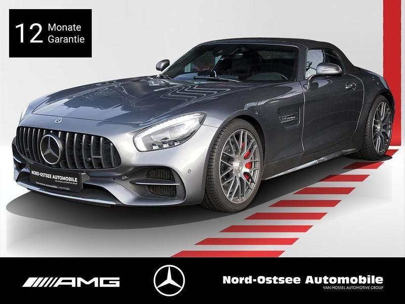 Grau Gebraucht 2017 Mercedes AMG GT AMG Cabrio | 89.990 € - Bild 1/4