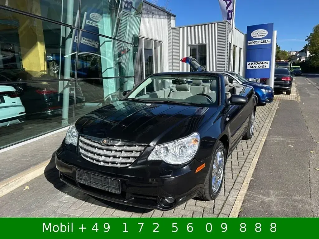 Gebraucht Chrysler Sebring Cabriolet Limited 140 PS (102 kW) 2007 Schwarz Cabrio