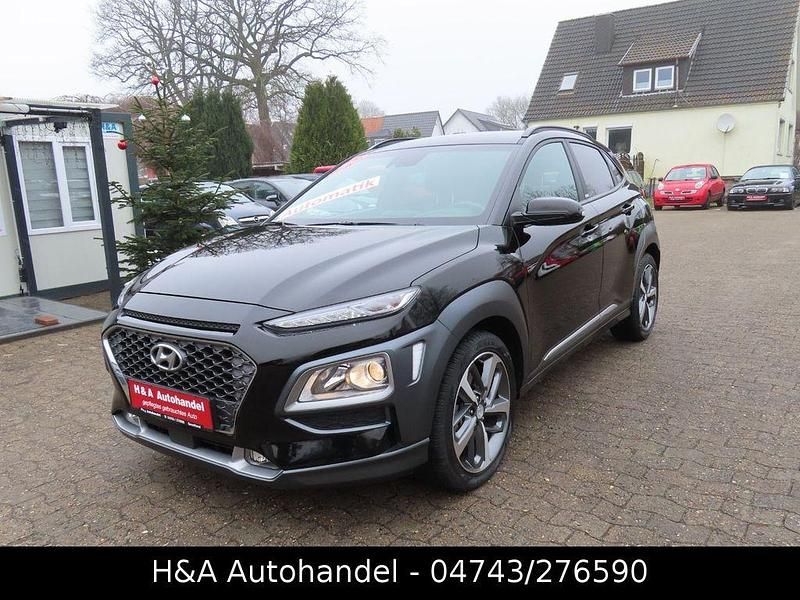 Gebraucht Hyundai Kona Style 177 PS (130 kW) 2020 Schwarz SUV
