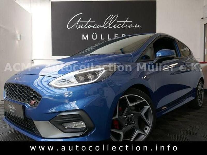 Performanceblau metallic Gebraucht 2019 Ford Fiesta Performance Edition Limousine | 16.997 € (Fairer Preis) - Bild 1/4