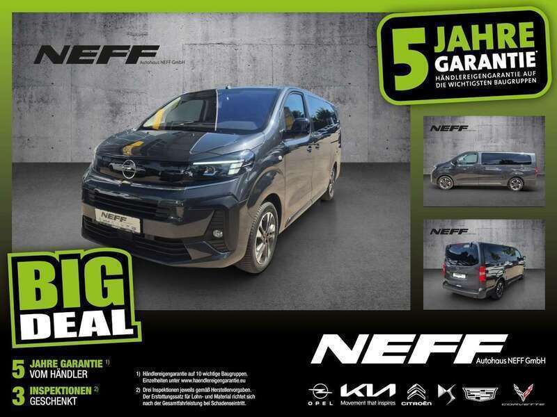 Merkurgrau Gebraucht 2024 Opel Zafira Life Edition Van | 37.450 € (Superpreis) - Bild 1/4