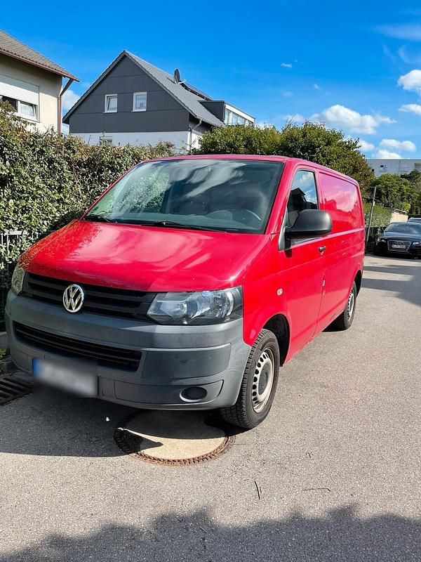 Usata VW Transporter 84 CV (61 kW) 2010 Rosso Furgone