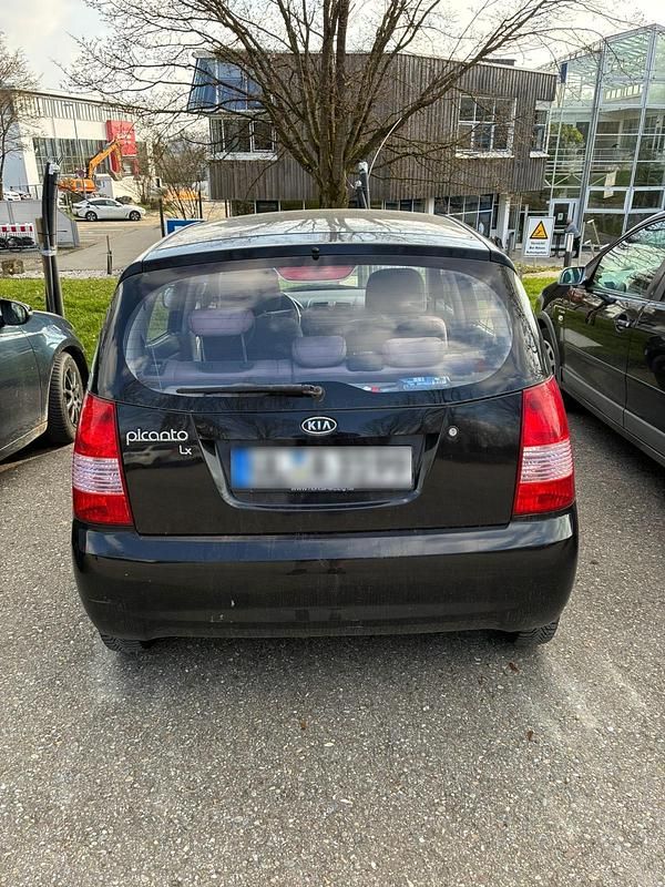 Gebraucht Kia Picanto 65 PS (47 kW) 2007 Schwarz Kleinwagen