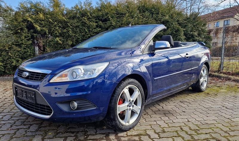 Blau Gebraucht 2008 Ford Focus Cabriolet Cabrio | 3.750 € (Fairer Preis) - Bild 1/4