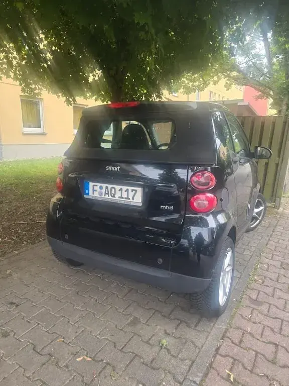 Gebraucht Smart ForTwo Cabrio 71 PS (52 kW) 2009 Schwarz Cabrio