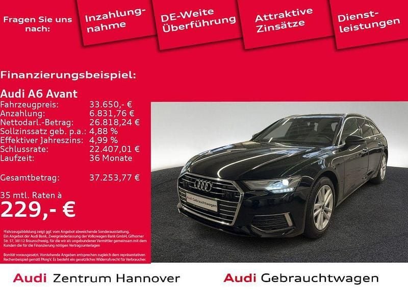 Gebraucht Audi A6 Ambiente 204 PS (150 kW) 2022 Brillantschwarz Kombi