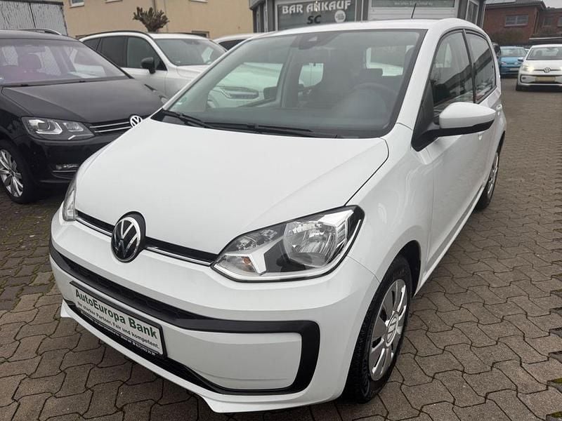 Weiß Gebraucht 2021 VW up! move up! Kleinwagen | 10.999 € (Fairer Preis) - Bild 1/4