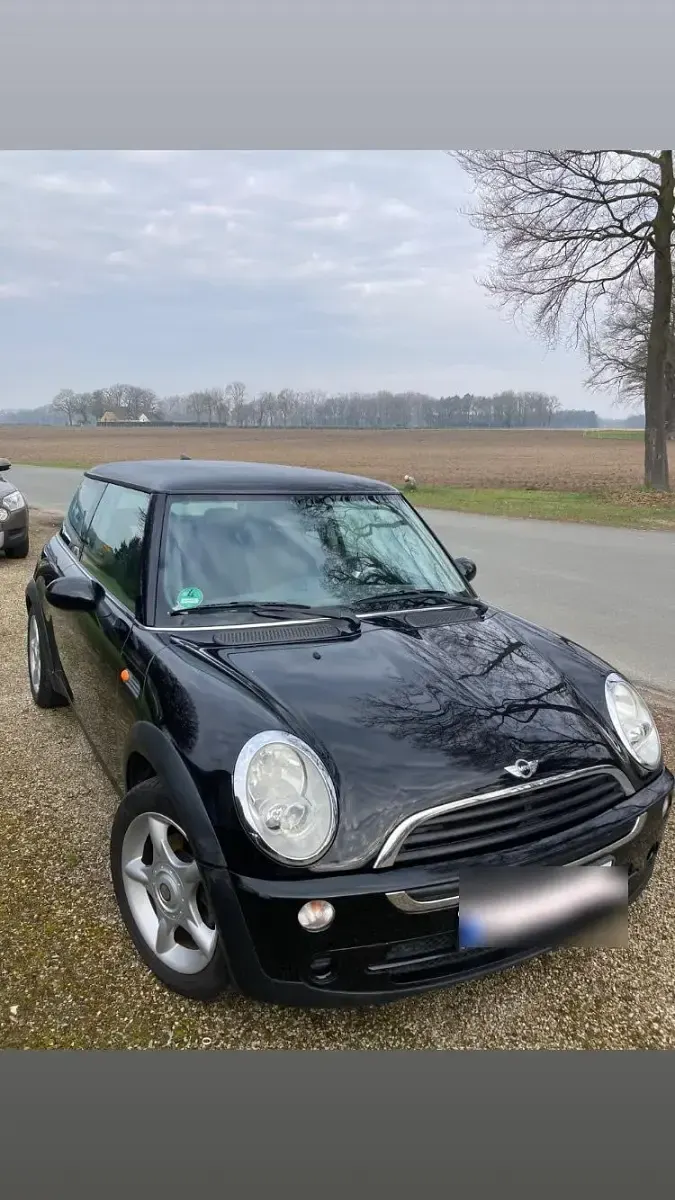 Gebraucht Mini ONE 98 PS (72 kW) 2005 Schwarz Kleinwagen