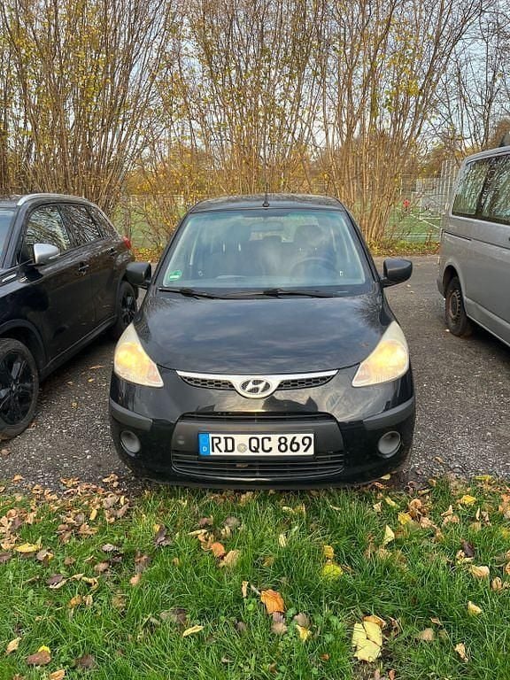 Schwarz Gebraucht 2009 Hyundai i10 Edition+ Kleinwagen | 1.790 € (Guter Preis) - Bild 1/4